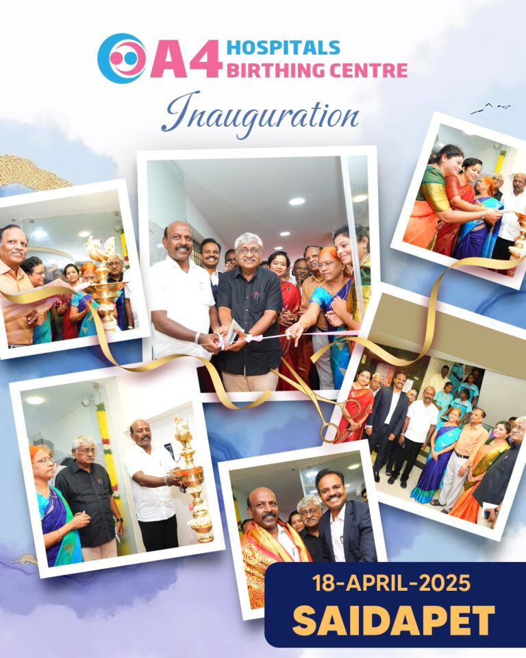 A4 Hospitals Launches State-of-the-Art Birthing Center in Saidapet