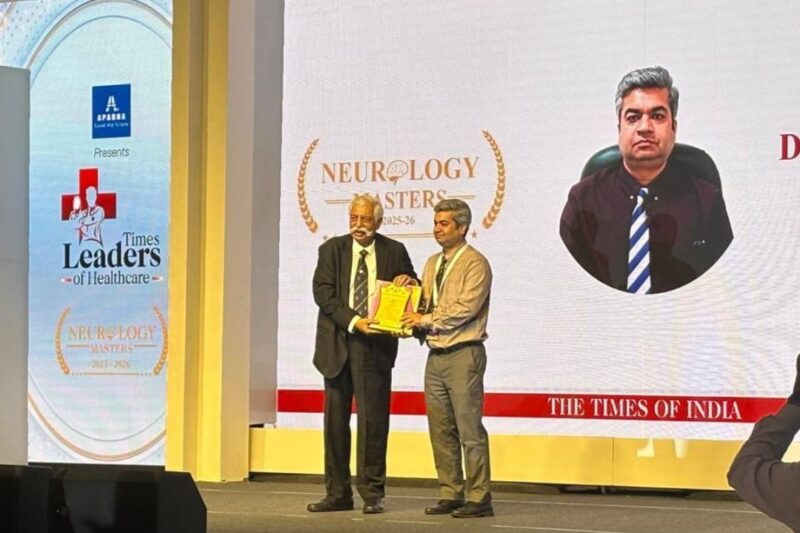 PSRI Hospital Celebrates Dr. Bhaskar Shukla’s Recognition at ‘Neurology Masters’ Launch Event