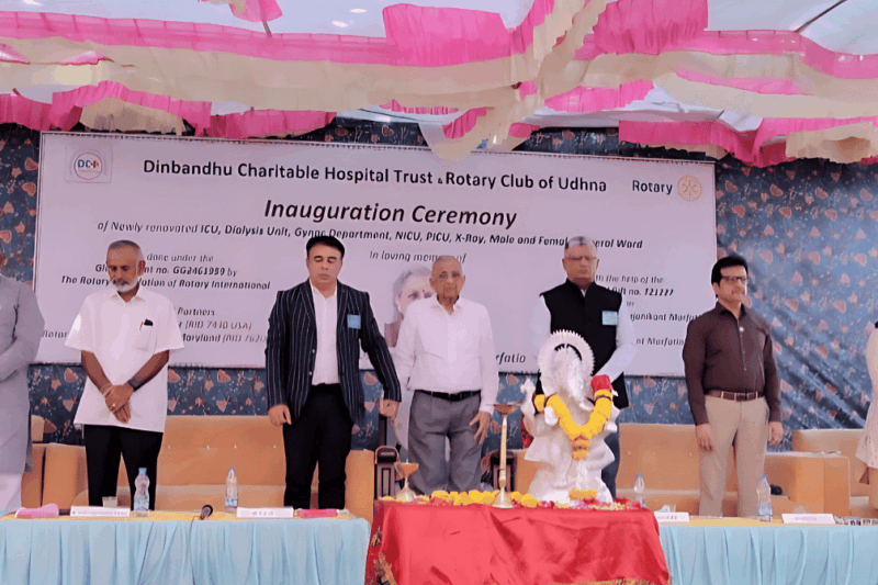 Grand Inauguration Ceremony at Dinbandhu Charitable Hospital Trust Marks a New Chapter in Healthcare Excellence