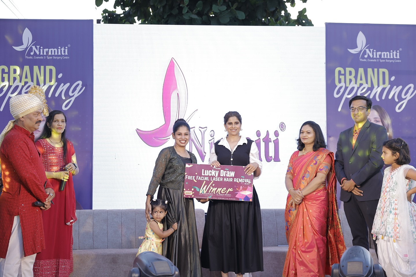 Nirmiti Clinic Inaugurated in Sangli with Grand Celebration and Celebrity Presence