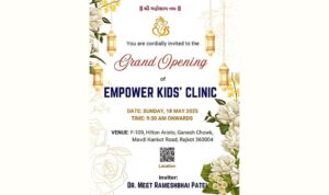 Grand Opening of Empower Kids’ Clinic in Rajkot – A New Milestone in Pediatric Healthcare