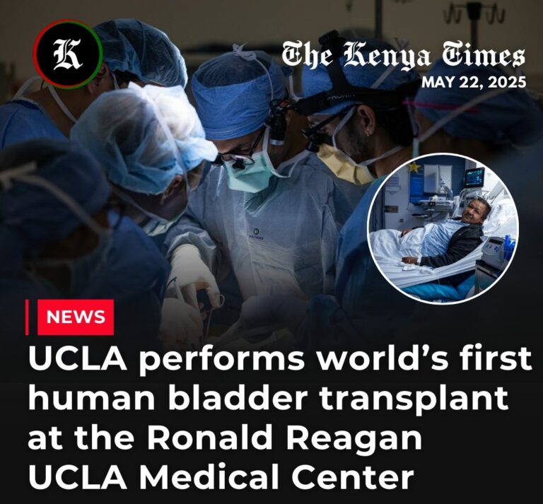 UCLA Achieves Groundbreaking Milestone with First Human Bladder Transplant