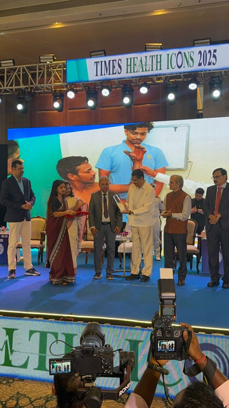 Ashwini Group of Hospitals' Chairman Dr. Subrat Jena Wins Times Award for Surgical Innovation