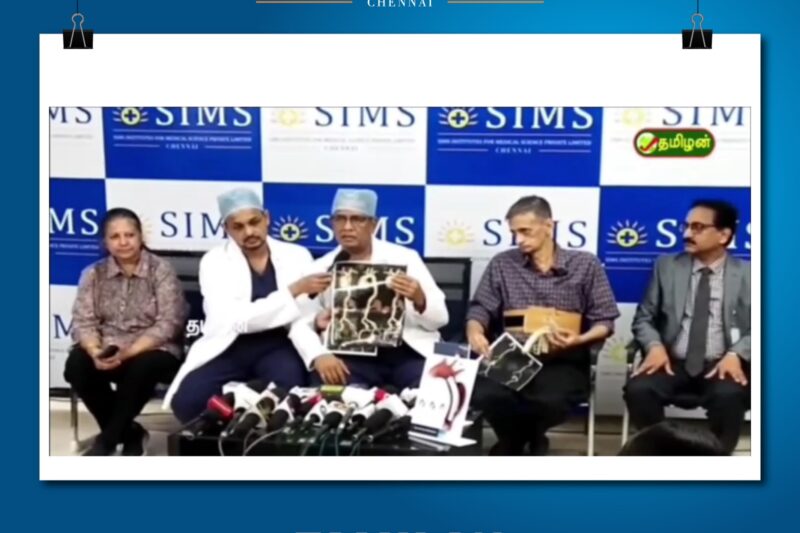 India’s First Combined TAVR and Frozen Elephant Trunk Surgery Performed at SIMS Hospital