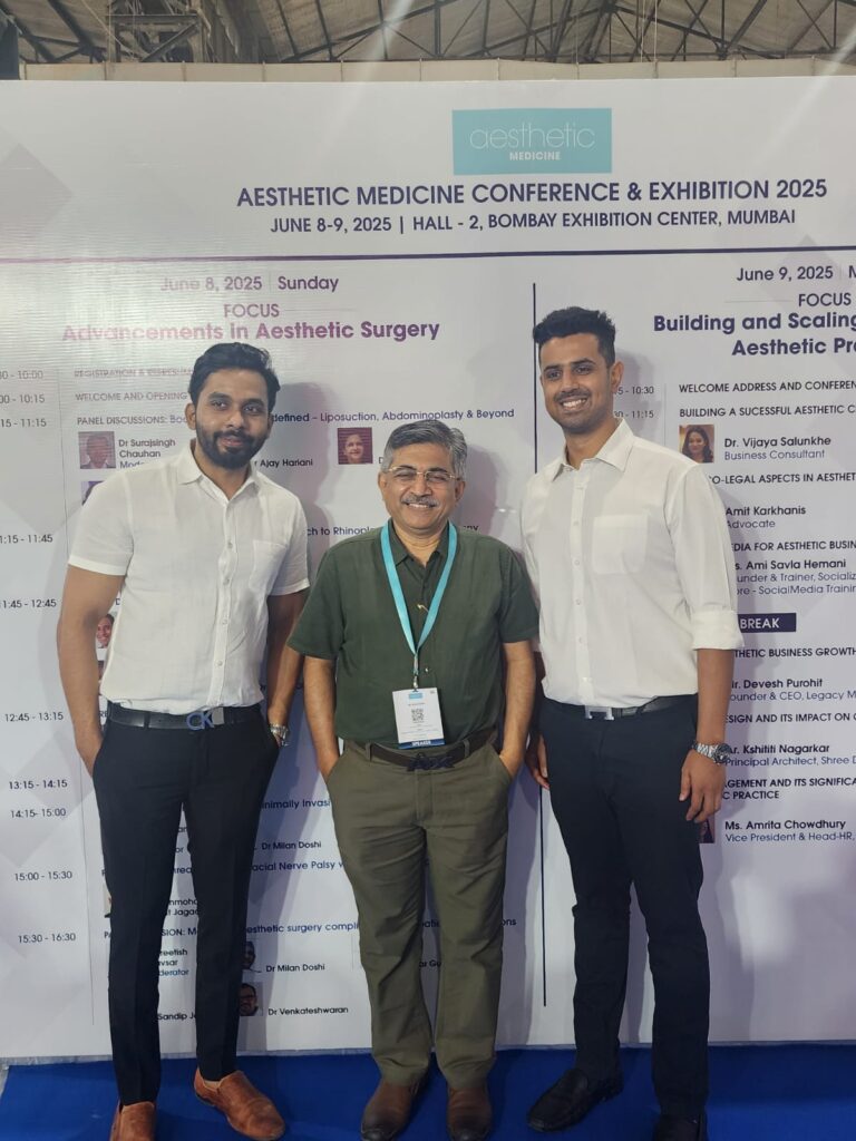 Dr. Milan Doshi Graces the Aesthetic Medicine India Conference 2025 as Keynote Speaker