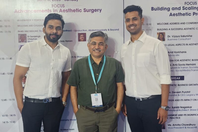 Dr. Milan Doshi Graces the Aesthetic Medicine India Conference 2025 as Keynote Speaker