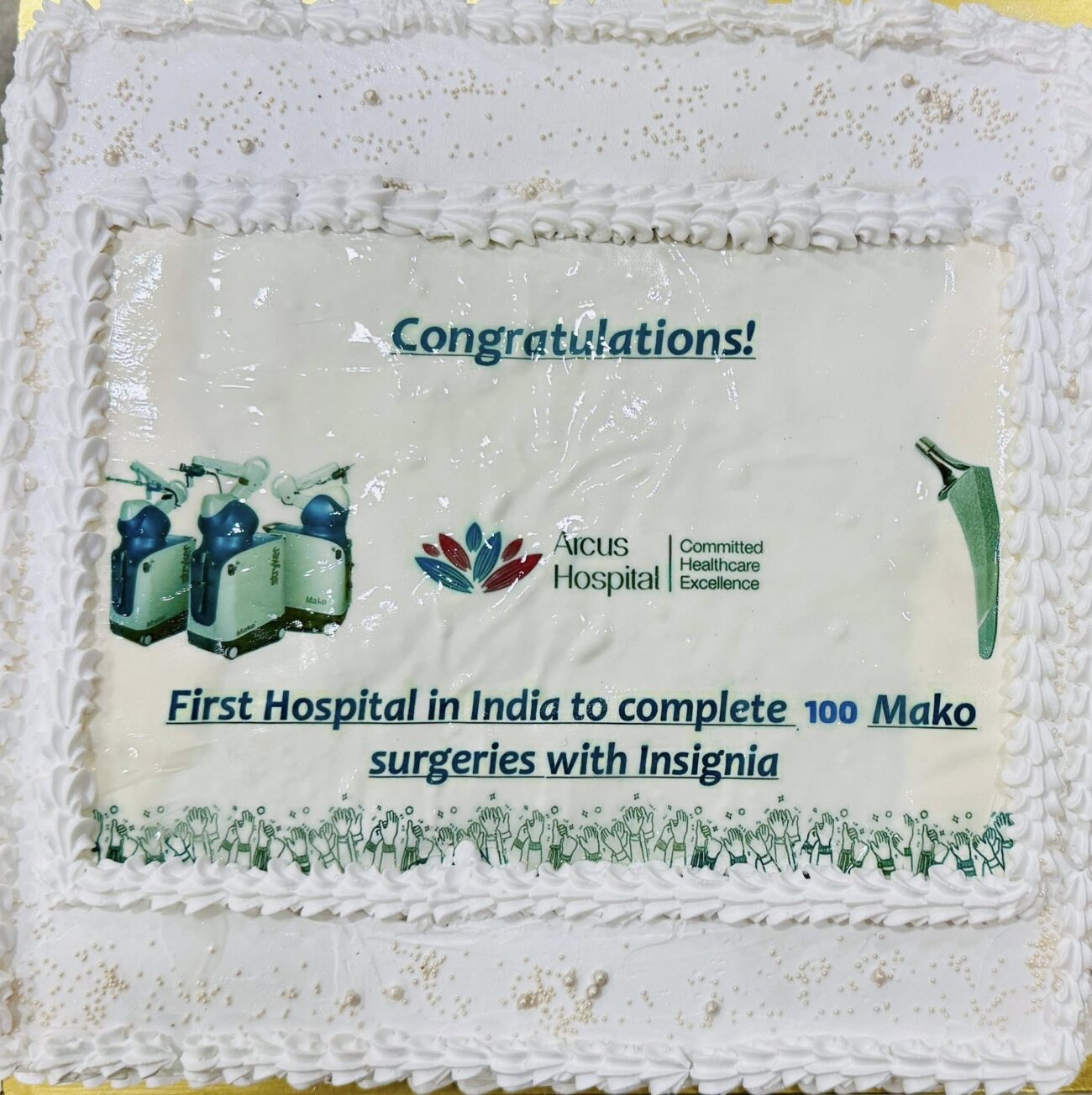 Arcus Hospital Sets National Record with 100 Insignia™ STEM Hip Replacement Surgeries in Just 5 Months