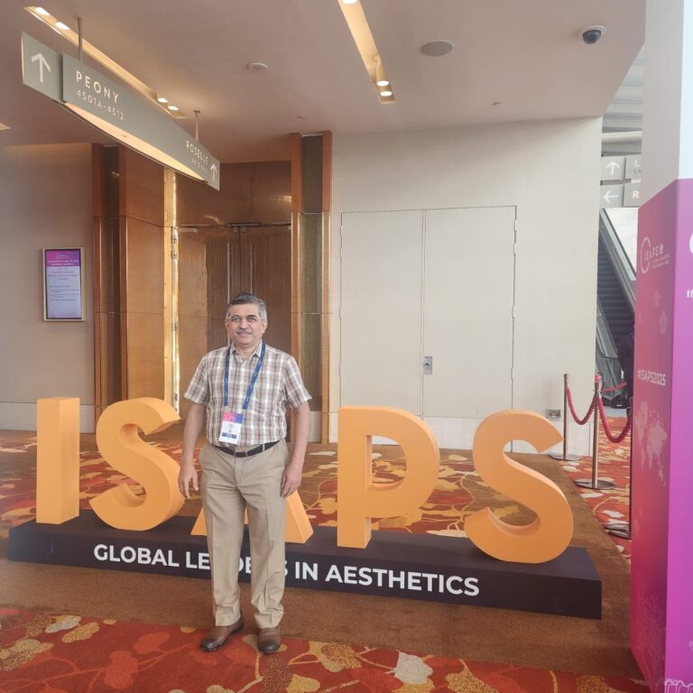 Dr. Milan Doshi Represents India at ISAPS Olympiad 2025 in Singapore