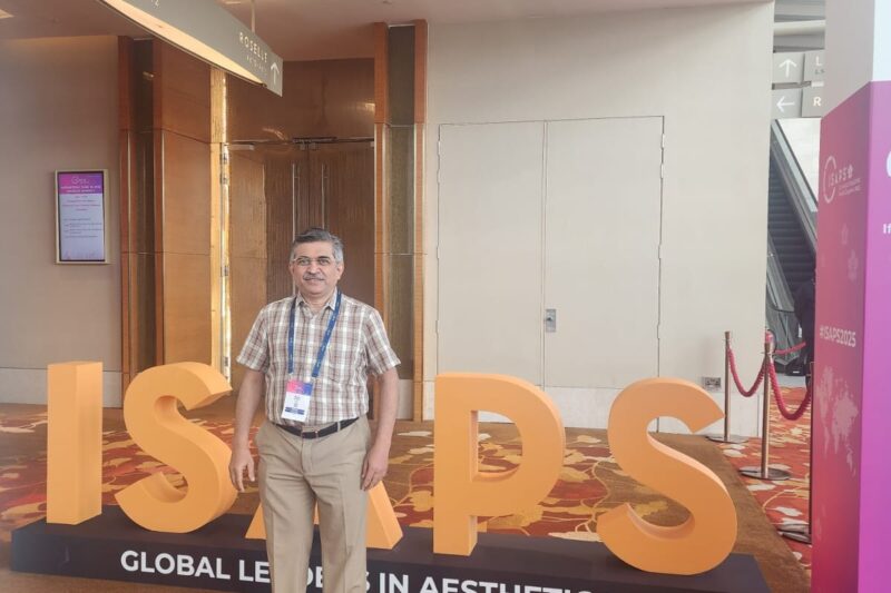 Dr. Milan Doshi Represents India at ISAPS Olympiad 2025 in Singapore