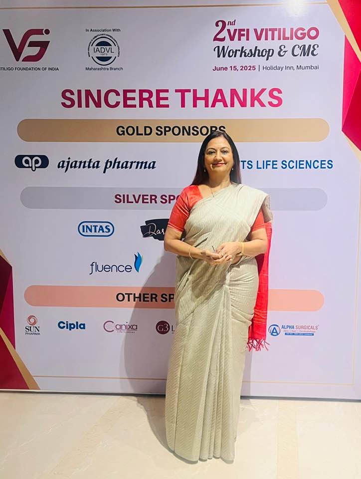 Innovations in Vitiligo Surgery Presented at 'Vitiligo – Fountain of India' Conference in Mumbai