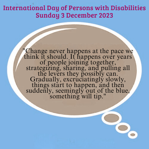 International Day of Persons with Disabilities
