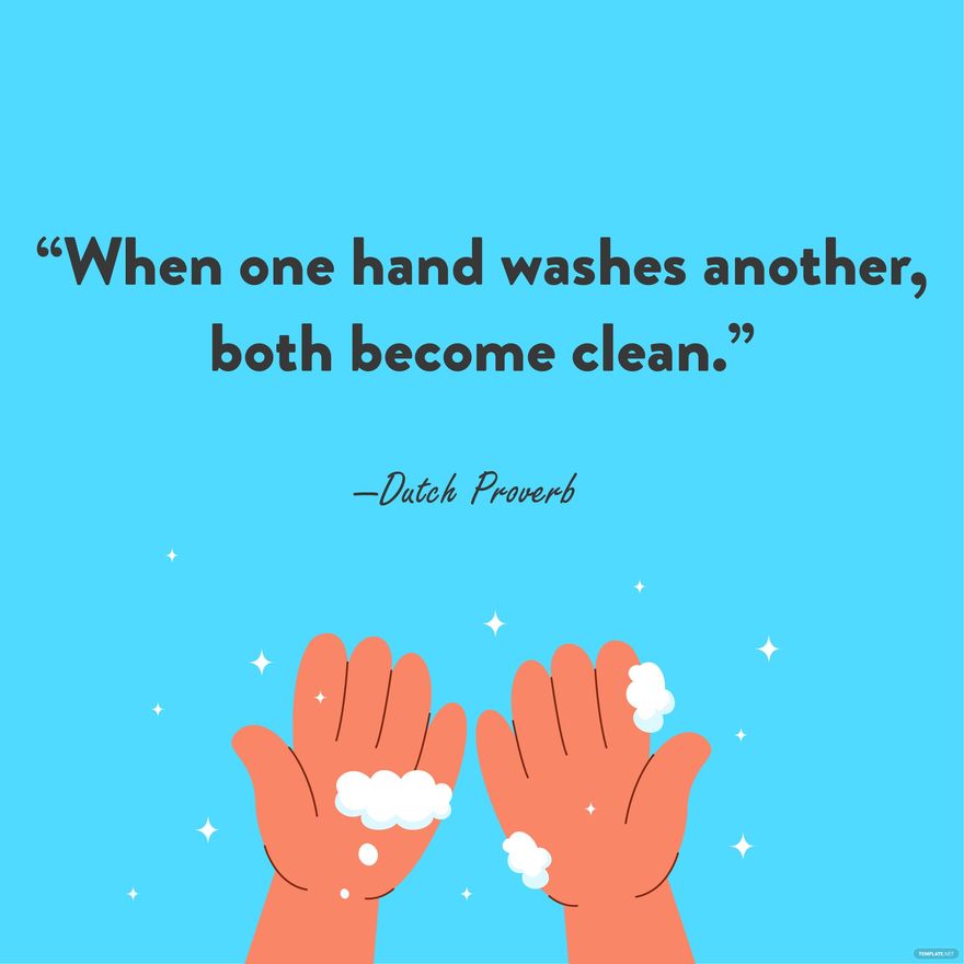 Global Handwashing Day thought