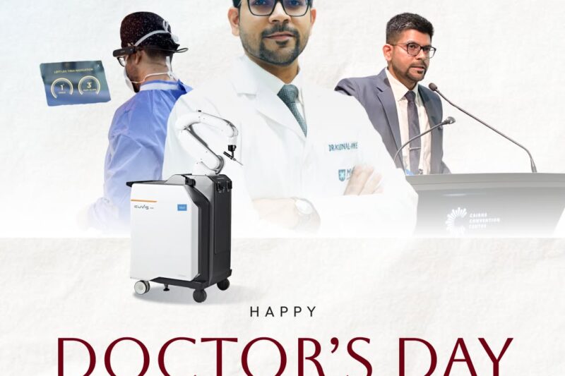 Dr. Kunal Aneja: A Trailblazer in Robotic and AR-Assisted Orthopaedic Surgery Honoured on Doctor’s Day