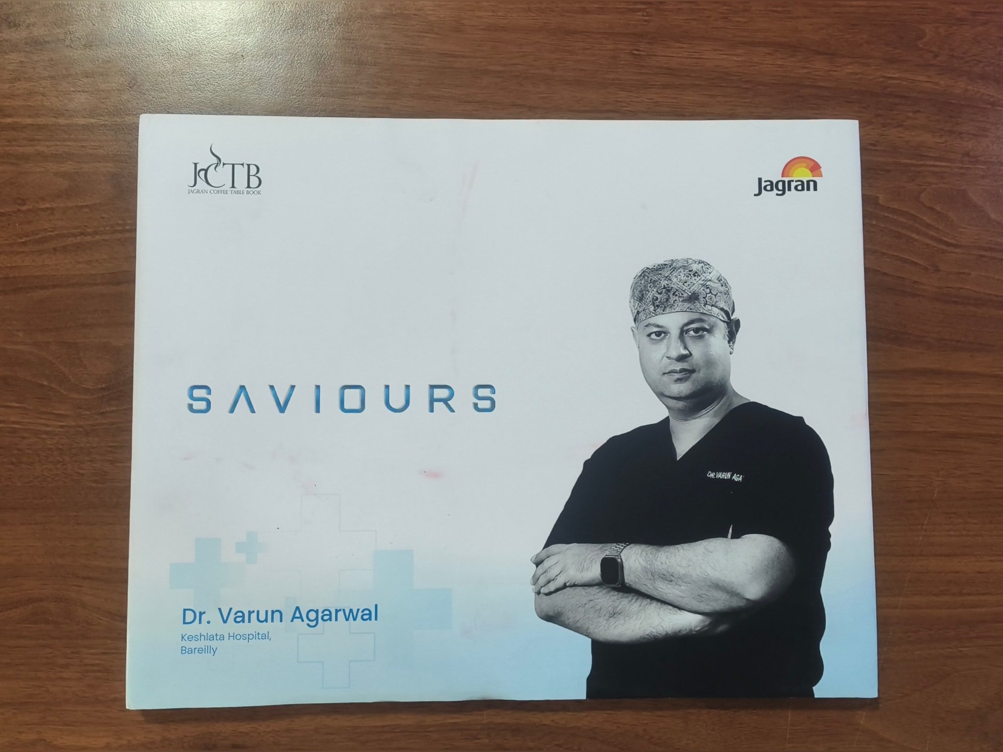 Bareilly’s Pride: Dr. Varun Agarwal Featured in Jagran Coffee Table Book for Robotic Spine Surgery Excellence