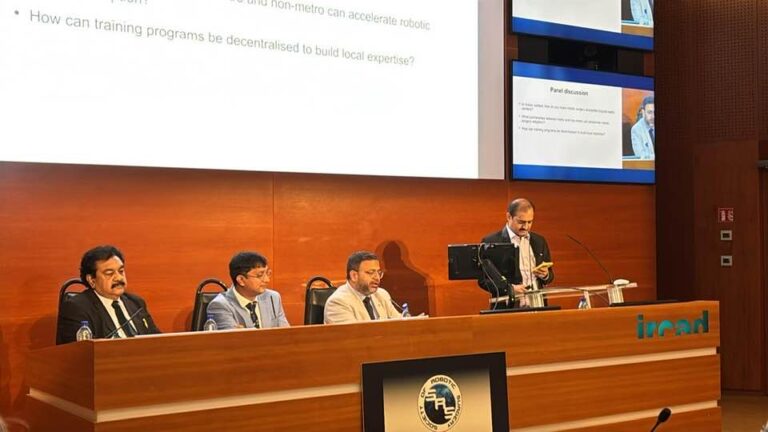 Global Recognition for Indian Surgeon at IRCAD, Strasbourg Society of Robotic Surgery 2025