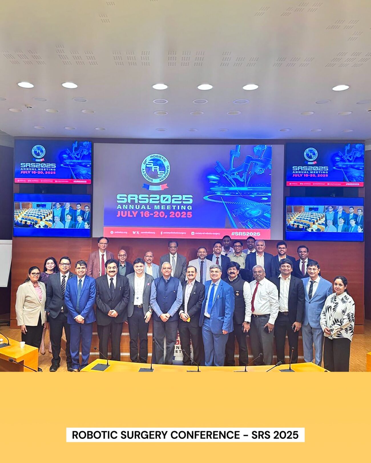 Dr. Raj Nagarkar Represents India at Global Robotic Surgery Meet in France