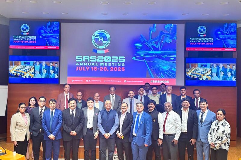 Dr. Raj Nagarkar Represents India at Global Robotic Surgery Meet in France