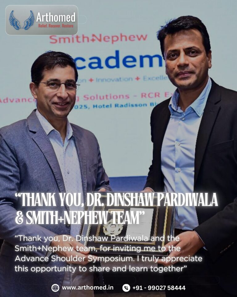 Dr. Raghu Nagaraj Shines at Advance Shoulder Symposium in Chennai