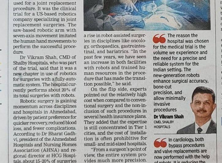 Robotic Surgeries Revolutionize Healthcare in Ahmedabad